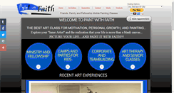 Desktop Screenshot of paintwithfaith.com